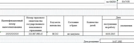 Facial разход служител