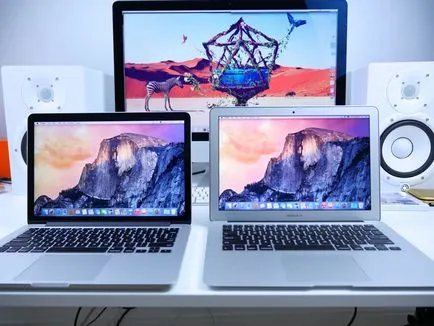 Macbook, MacBook Air или MacBook Pro, които лаптоп, за да изберете, - новините от света на ябълка