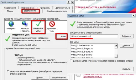Създаване портал Capicom компонент Rosreestra