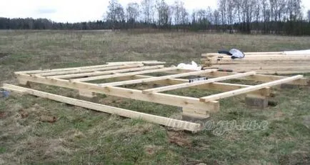 Начинаещи 6x4 рамка къща със собствените си ръце за един сезон! (40 снимки), сибирски домакинство