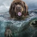 Нюфаундленд - порода куче водолаз прочетете описание, характеризирането, гледам - ​​моят живот