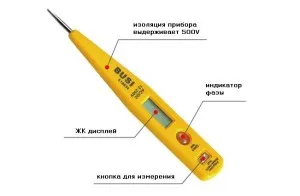Hogyan állapítható meg, fázis és nulla utasításokat, hogy meghatározza (a kijelzőn keresztül csavarhúzóval) Hogyan állapítható meg, fázis és nulla Felhasználó meghatározás