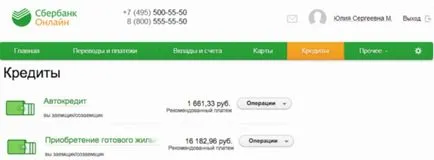 Hogyan lehet fizetni a jelzálog révén Sberbank internetes lépésről lépésre