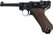 Gun Luger P08 «Parabellum» - малки оръжия през Втората световна война
