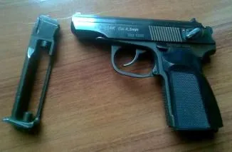 Пневматични istolet характеристики Макарова-ЯМР 654k подробно (istolet) характеристики Пневматичен istolet представяне Макарова-ЯМР-654k подробно