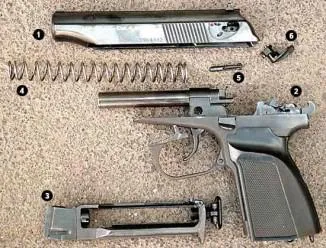 Пневматични istolet характеристики Макарова-ЯМР 654k подробно (istolet) характеристики Пневматичен istolet представяне Макарова-ЯМР-654k подробно