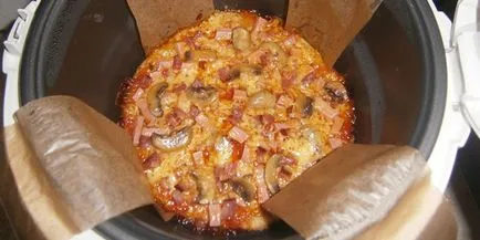 Пица с гъби рецепта с стъпка по стъпка снимки прости и вкусни варианти за приготвяне на храна
