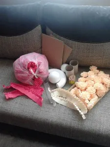 Изделия от креп хартия със собствените си ръце