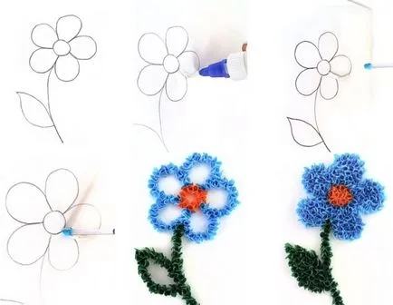 Crafts от нагънат хартия (хартия) Изделия от гофрирана хартия