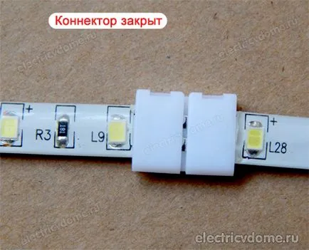 Свързване на светодиодна лента с ръцете си