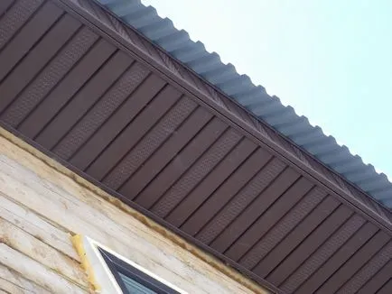 Биндер настилки Покрив покрив стреха подгъва на и довършителни корниз (надвеси) Подаване Бент покрив как да се подгъва стрехите на покрива, довършителни корниз