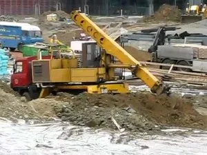 Популярни багер планиране UDS-114 пътно строителство
