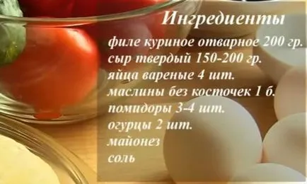 Лесни и вкусни салати с пиле - стъпка по стъпка рецепти със снимки