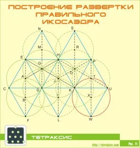 icosahedron сканиране