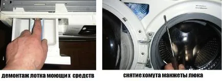 Демонтаж на перални машини със собствените си ръце