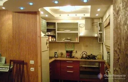 Реновирана кухня в апартамент с ръцете си (му) Реновирана кухня в апартамент с ръцете си