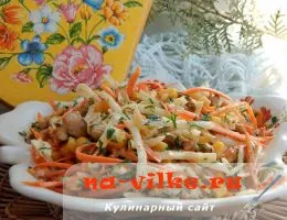 Салата с пиле - класически и оригинални рецепти със снимки