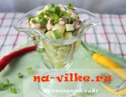 Салата с пиле - класически и оригинални рецепти със снимки