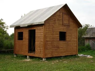 Garden къща със собствените си ръце - нюансите на строителството и декорацията