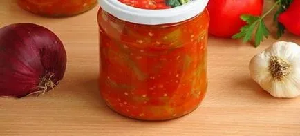 Патладжан салата - рецепти с домати, чесън, тиквички, корейски за зимата