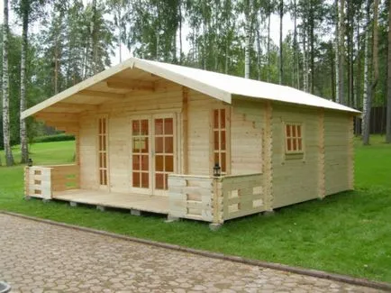 Garden къща със собствените си ръце - нюансите на строителството и декорацията