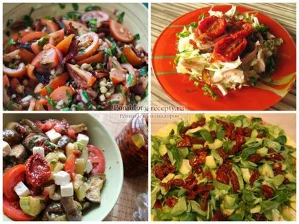 Салата с сушени домати вкусни рецепти със снимки