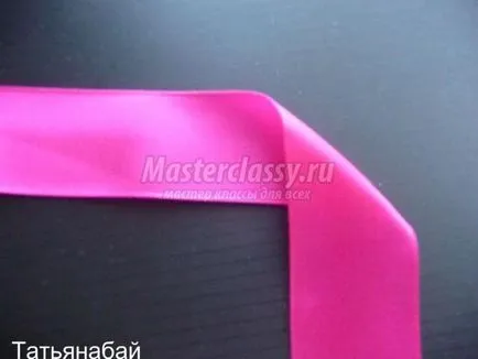 Rose на сатенена панделка за пет минути (сатен) Rose на сатенена панделка за пет минути