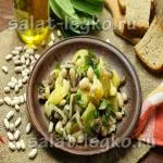 Салата с гъби и пиле и ананас рецепта със снимка вкусна