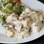 Салата с рецепти ананас и пиле и гъби със снимки