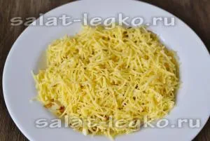 Салата с гъби и пиле и ананас рецепта със снимка вкусна