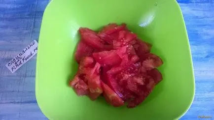 Салата с патладжан и домати рецепта със снимка