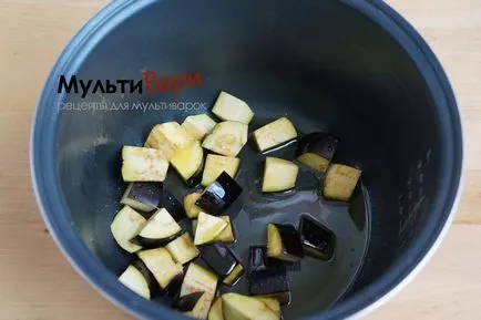 Маруля и домати с патладжан (патладжан салата домати лук) Салата с домати и патладжани