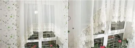 Пердета-арка в кухнята - и избор на готови бродерия (снимки, майсторски клас) (арка кухненски пердета тюл модел завеса Шивашко свои ръце) Пердета-арка в кухнята - и избор на готови бродерия (снимки, майсторски клас)