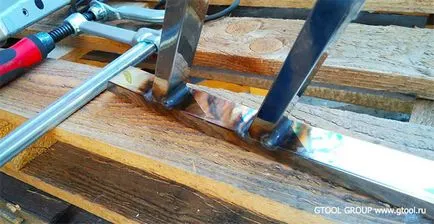Шлайфане, полиране заварки в много тесни пространства (полирани заварки в много тесни места.) Шлайфане, полиране заварки в много тесни пространства