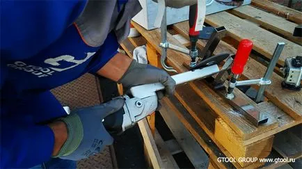 Шлайфане, полиране заварки в много тесни пространства (много) Шлайфане, полиране заварки в много тесни пространства
