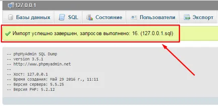 Hogyan lehet mozgatni mysql adatbázis