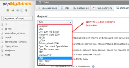 Hogyan lehet mozgatni mysql adatbázis