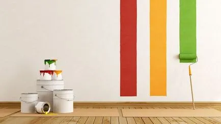Mi festékkel festeni a falakat a fürdőszobában, ajánlások