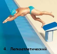 започнете техника в плуването - водолазно училище
