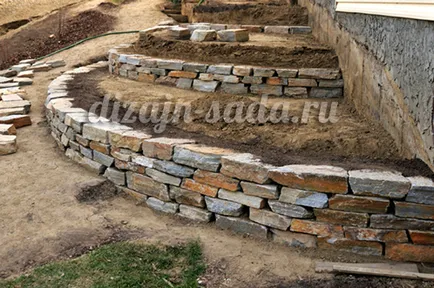 Терасиране крайградски район на склона (наклон) Терасиране крайградски район на наклон