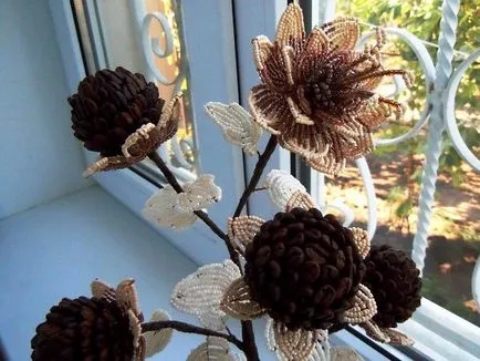 Topiary с ръцете си от инструкциите за кафе на зърна, видео, работни срещи на тема 