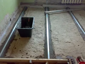 Инсталиране маяци за подове - да се научи да стои правилно