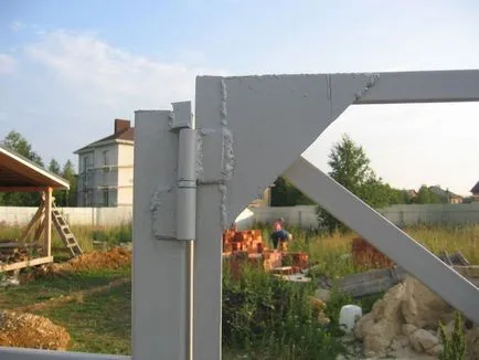 Портата на велпапе със своите ръце планове, чертежи, инструкции