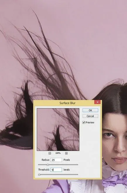 Hogyan tisztítsa meg a háttérben a Photoshop
