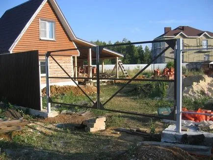 Портата на велпапе със своите ръце планове, чертежи, инструкции