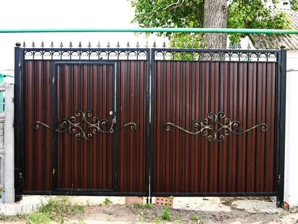 Портата на велпапе със своите ръце планове, чертежи, инструкции