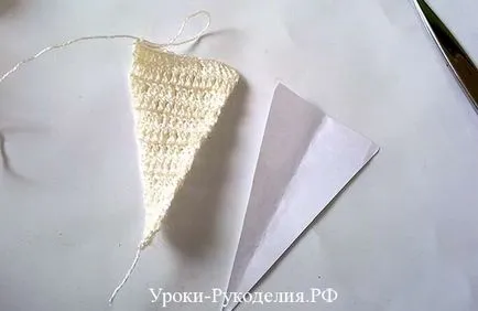 Плетено торта с малини - бродирани уроци