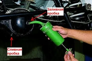 Подмяна transmissionngo масло в мостове, кутия и razdatke полета, разрастваща се сфера - български поле