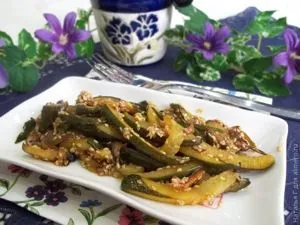 Пържени краставици в японски