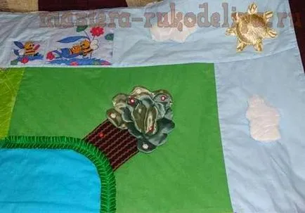 Разработване килим за детето с ръце